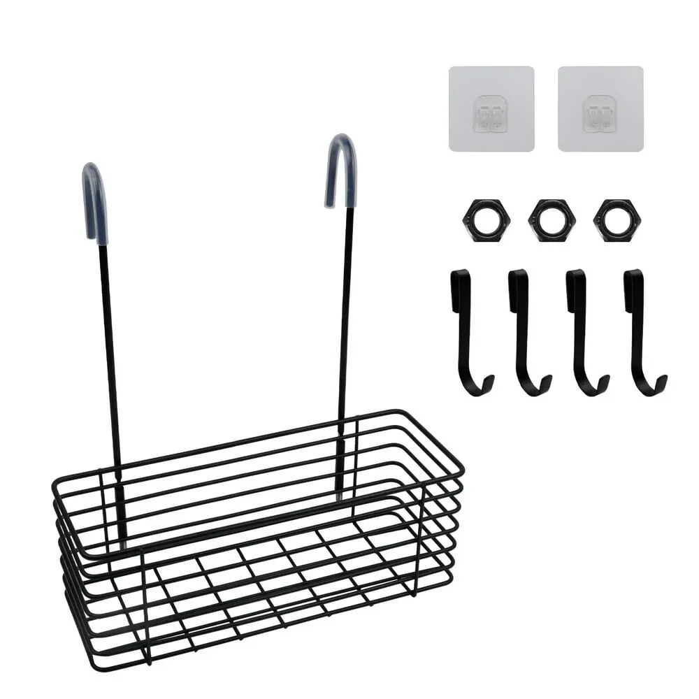 Hanging Shower Rack, Shower Caddy Hung Over Door, Back Hook Can be Rotated